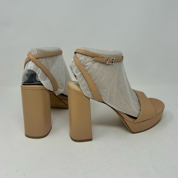 Vince Camuto Tan Block Heel Sandals - Picture 5 of 7